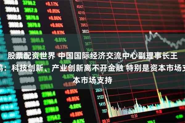 股票配资世界 中国国际经济交流中心副理事长王一鸣:科技创新、产业创新离不开金融 特别是资本市场支持